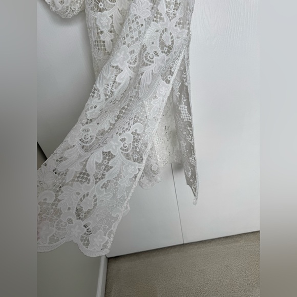 Zimmermann Coro Long Sleeve Guipure Lace Dress Ivory Various Size Available - Picture 9 of 16